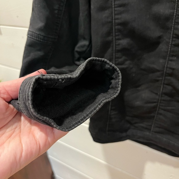 🩶 Monari embroidered moto-style jacket, estimated size L (based on measurements) - Picture 6 of 11